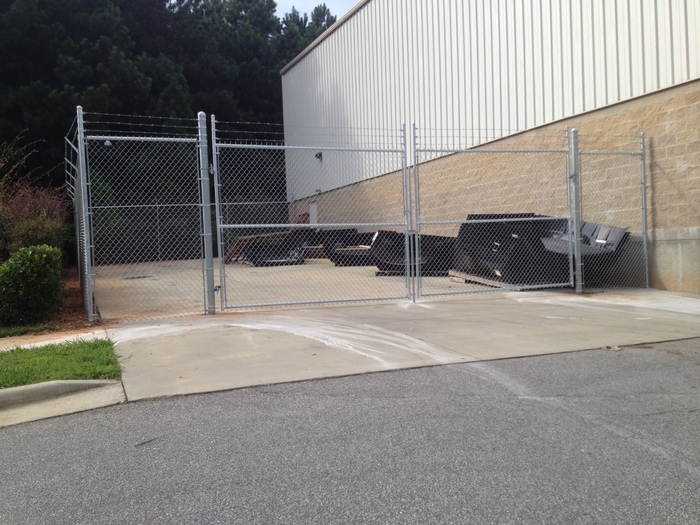 Chain link fence project 4