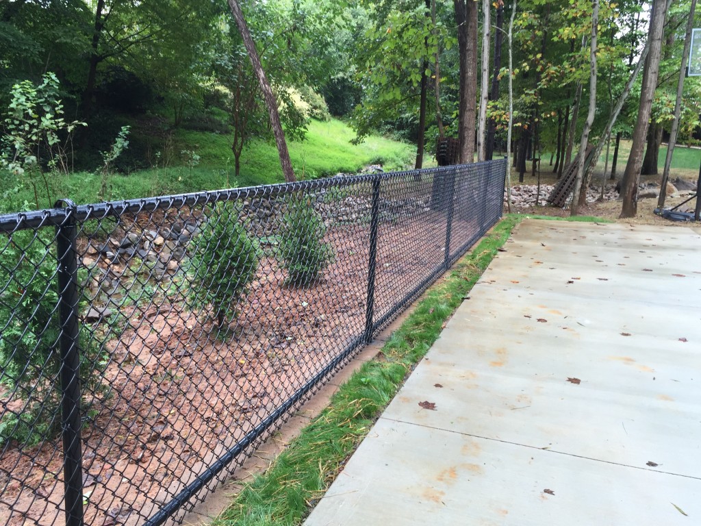 Chain link fence project 1