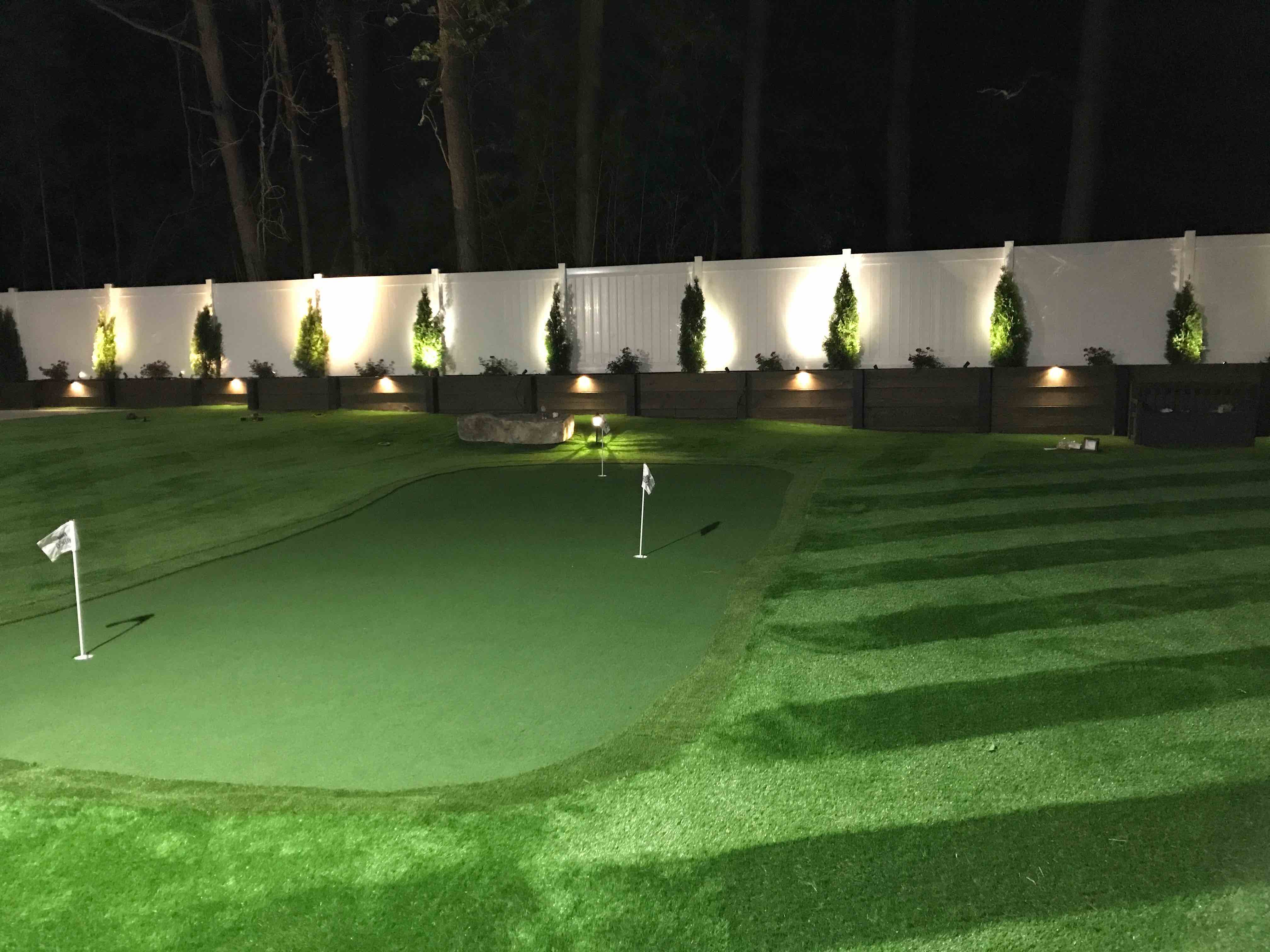 Modern deck design in Wake County