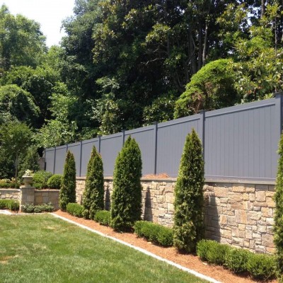 Commercial vinyl fencing in Durham Research Triangle Park